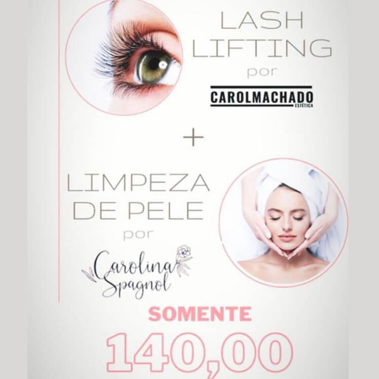 Cílios E Pele Impecáveis! Lash Lifting + Limpeza De Pele